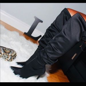 Brand New Black Thigh High Boots!